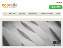 Tablet Screenshot of ecoratio.com